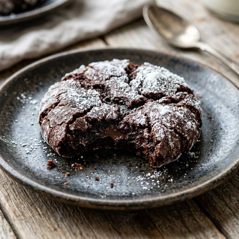 Chocolate Crinkle Cookies Recipe